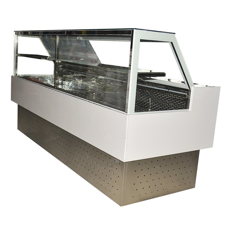 Fresh Meat Refrigerated Commercial Chiller Meat Displaying Fridge/case