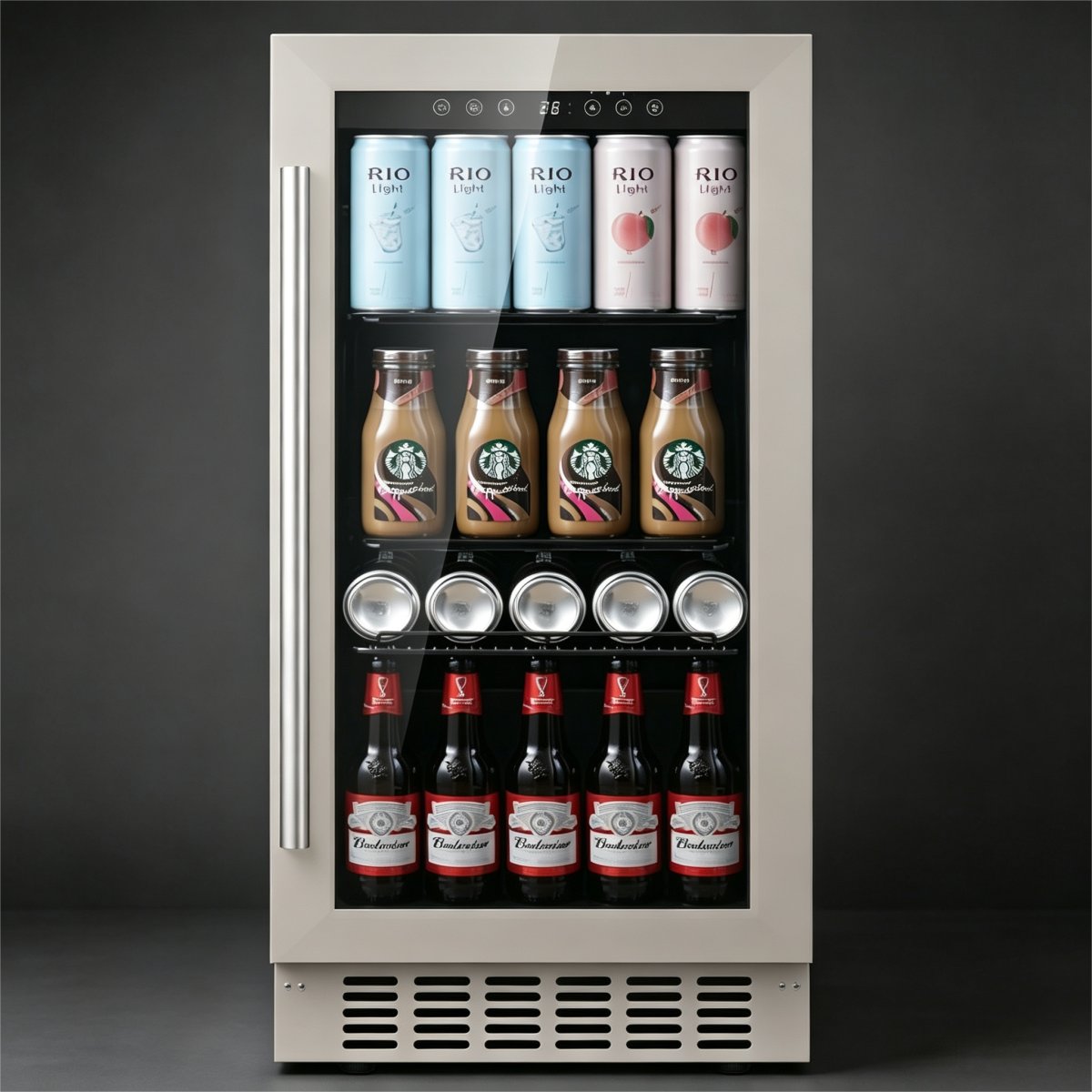 G-83 Cans Fan Cooling Mini Beer Soda Fridge JC-85C