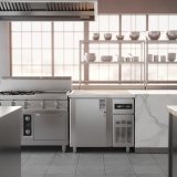 High Efficiency Refrigeration Storage Food Truck Undercounter Refrigerator Commercial Display Refrigerator