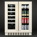 G-Dual Temp Fan Cooling Wine Drink Combo Fridge JC-115DR