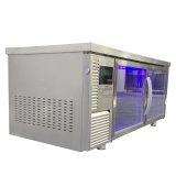 Refrigeration Equipment Glass Door Undercounter Refrigerator Kitchen Cabinet Freezer Workbench Fridge Worktable Freezer Chiller