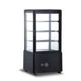 High-Visibility Glass Door Vertical Refrigerated Display Showcase for Cake