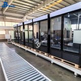 Sliding Upright Double Door Fridge Refrigerator for Drink
