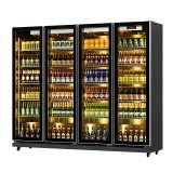 Modern Fashion Hotel bar Supermarket Vertical Glass Visi Cooler China Wine and Beverage Refrigerators