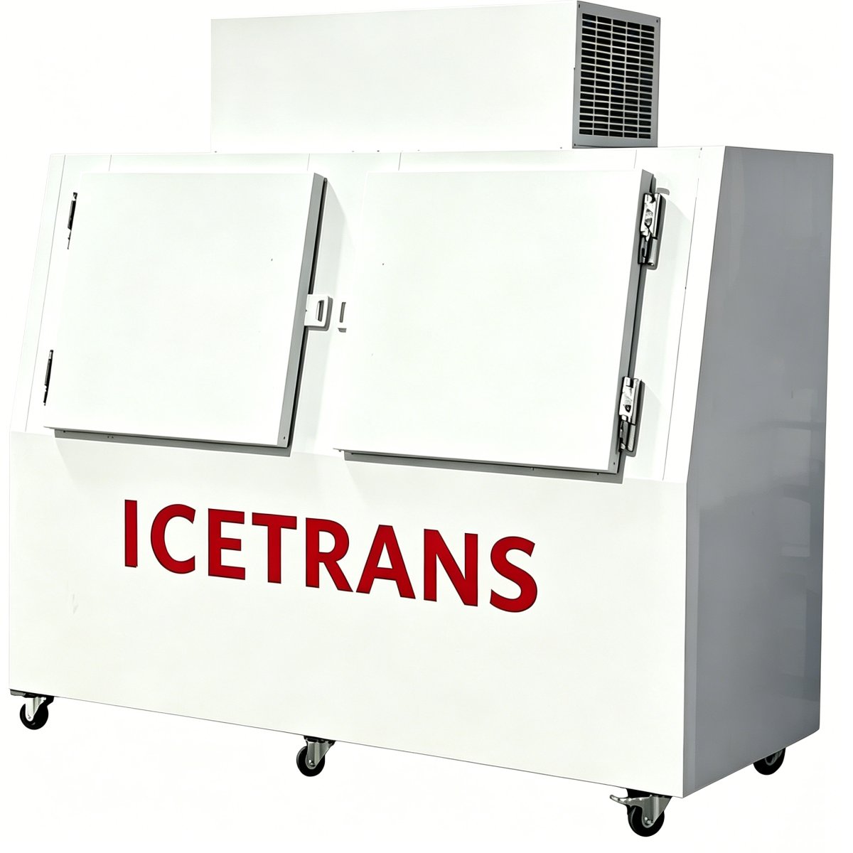 G-ICETRANS Mobile Ice Storage Freezer for Commercial Ice Production Factory