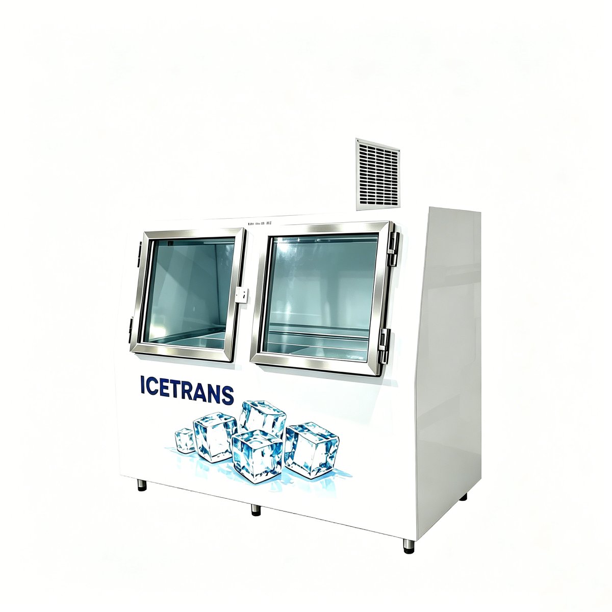 G-Energy Saving Double Door Ice Storage Cabinet for Hotel Bar Catering