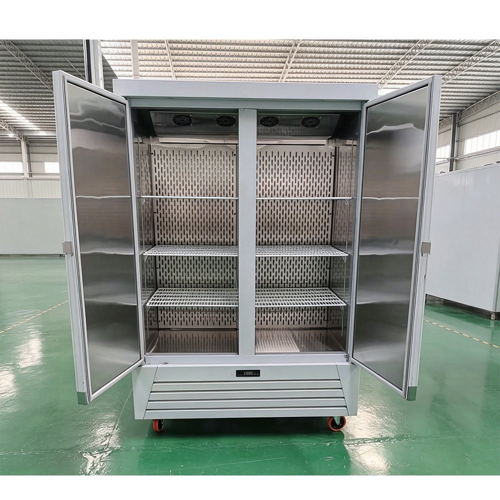 Single Door Stainless Steel Commercial Upright Refrigerator for Restaurant Kitchen