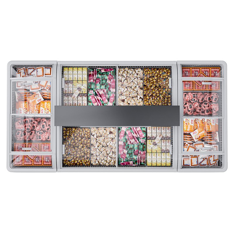 Refrigeration Equipment Low Power Consumption Ice Cream Display Freezer Sale