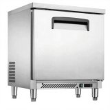Commercial Salad Refrigerator American Style Single Door Under Counter Freezer with Single-Temperature Air Fan Cooling Modes
