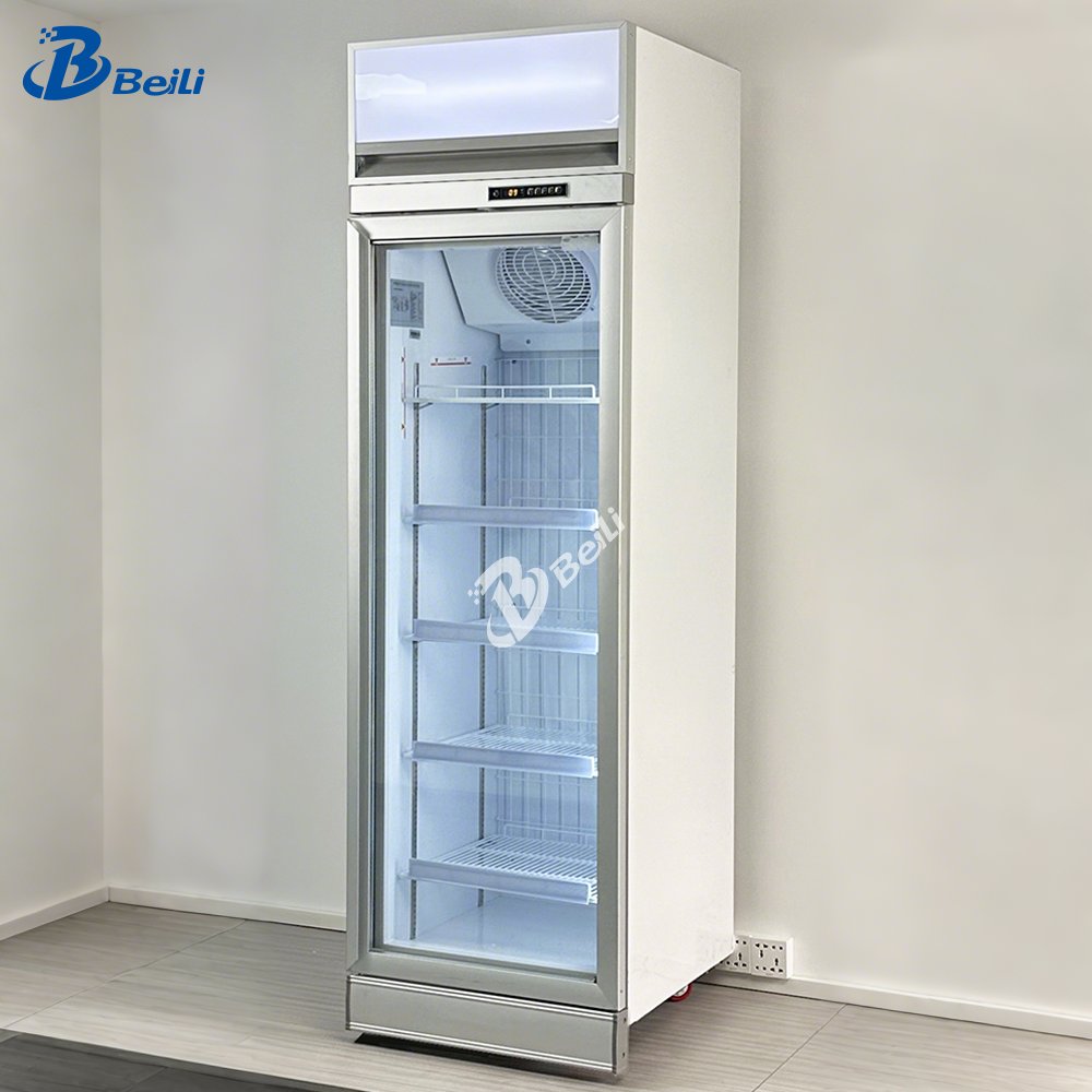Cooler Drink Fridge Beer Refrigerator Upright Glass Door Beer Fridge