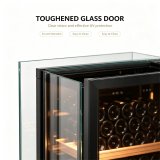 C-Direct Cooling Wine Cooler 455L Wide Temperature Range 5 To 20 Degrees For Villa