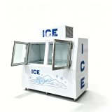 C-Digital Display Temperature Control Double Door Commercial Ice Storage Freezer for Ice Factory