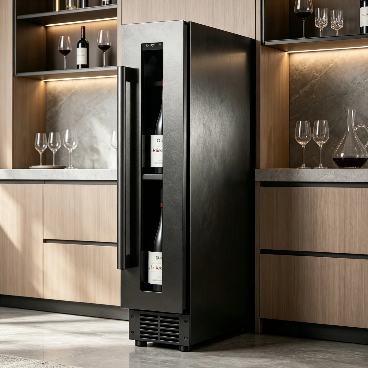 G-Custom Color Thin Built in Wine Cooler for Global Wholesale