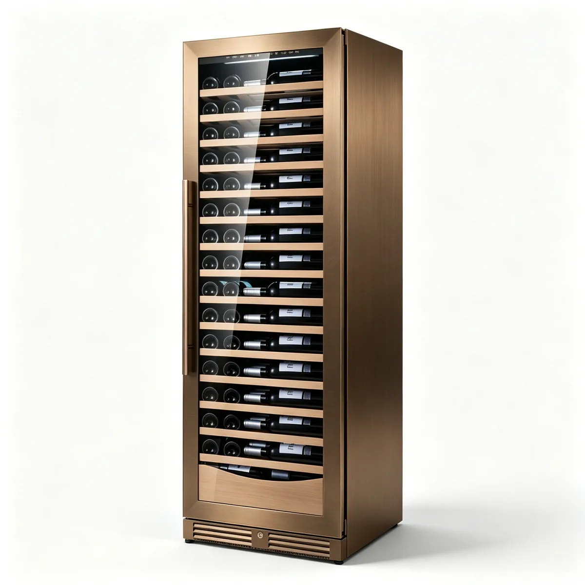 G-112 Bottles Stainless Steel Freestanding Wine Fridge JC-318A