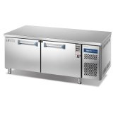 Commercial Under Refrigerated Work Workbench Refrigerator Equipment Work Table With Under Counter Refrigerator