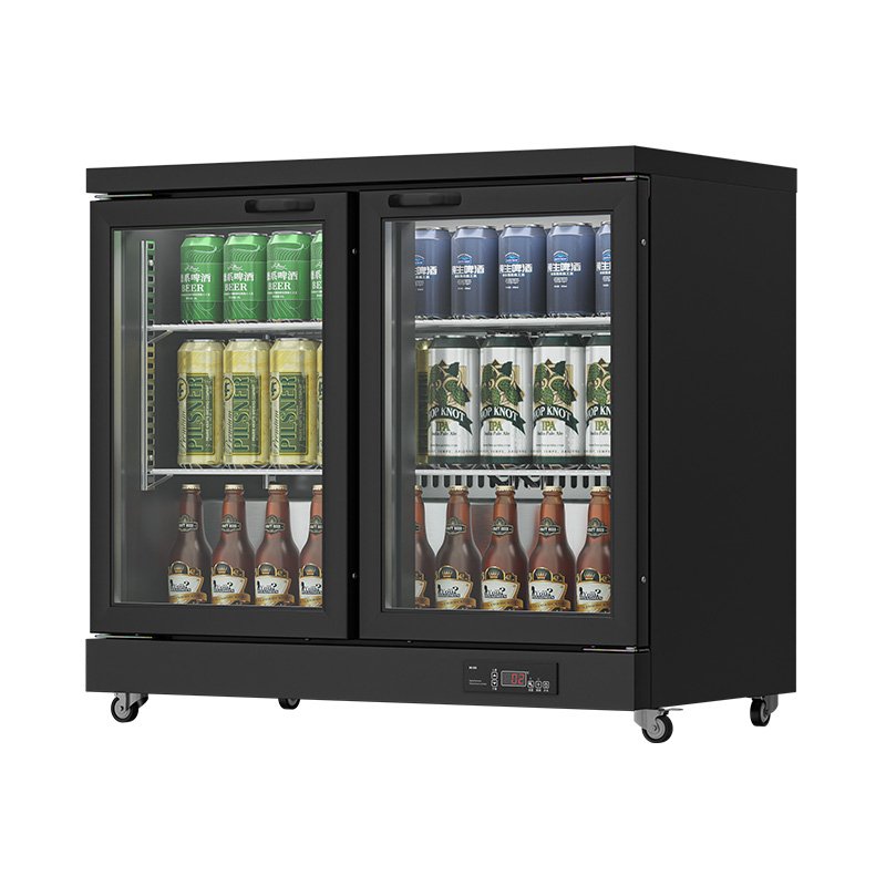 Refrigerator Commercial Display Cooler Wine Mini bar Fridge Price with Glass Door