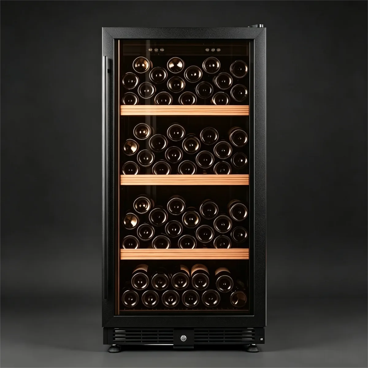 G-JC-185A 185L Built-in & Freestanding Single Zone Wine Cooler