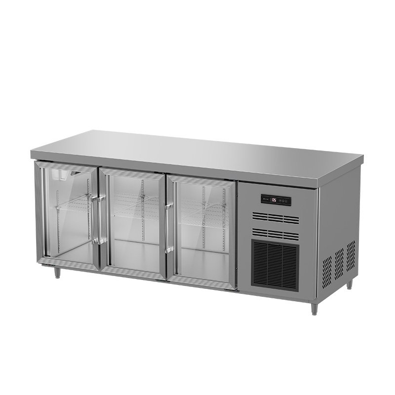 Freezer 4 Drawers Custom Refrigerate Working Counter Under Storage Used Drawers Type Refrigerator