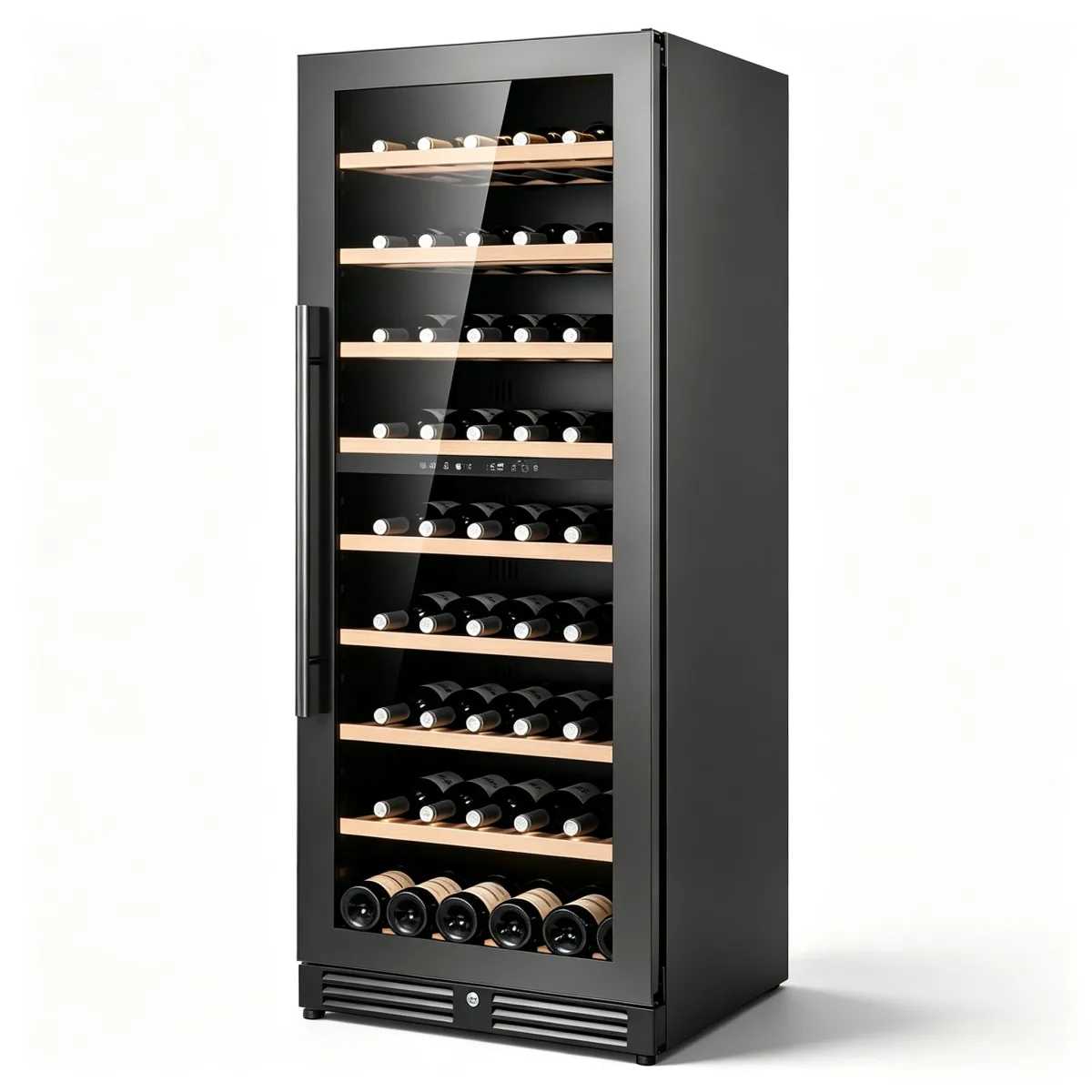 G-JC-275BF Soft LED Light Household Zone Wine Cabinet