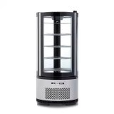 High-Visibility Glass Door Vertical Refrigerated Display Showcase for Cake