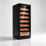 C-Built-in Freestanding Dual Use Compressor Cigar Cabinet 375L For Cigar Aging Collection