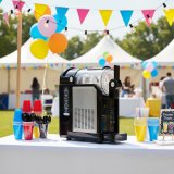 Commercial Slush Maker Single Tank Global Voltage Adaptable Frozen Beverage Machine for Hotel