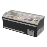 Freezing Equipment Top Sliding Glass Doors Freezer Chest Ice Cream Display for Sale