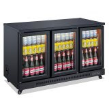 Under Counter Beverage and Wine Beer Cooler Fridge Glass Door Cabinet Fridge