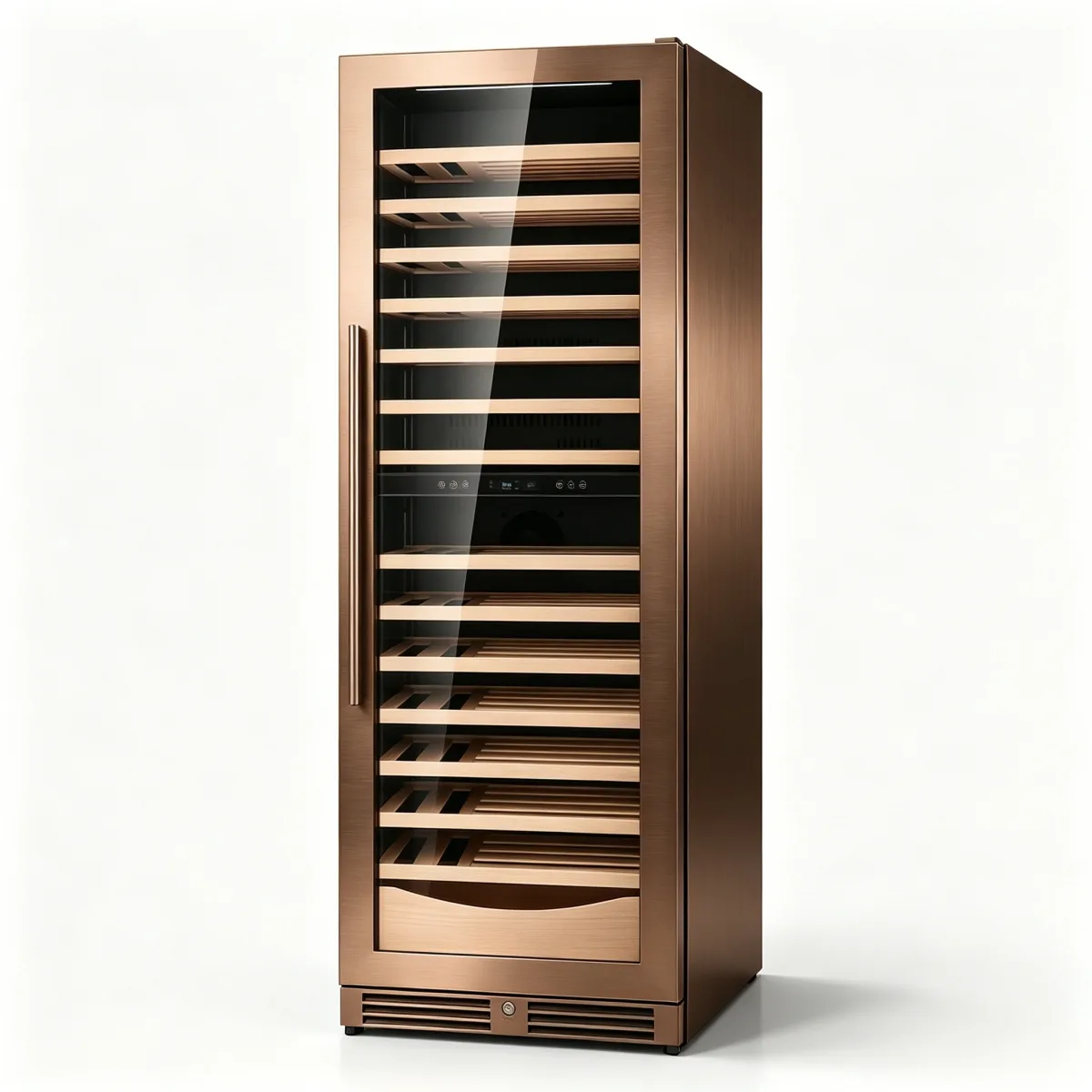 G-JC-385A 385L Single Zone Built in Wine Cooler Cabinet