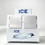 Heavy Duty Outdoor Ice Storage Freezer Solid Door Ice Merchandiser for Campground Convenience Store
