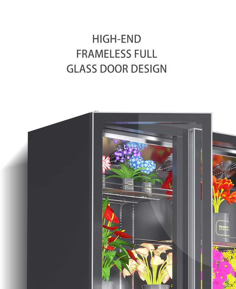 Flower Cooler Refrigerator Display Cabinet for Flower Shop