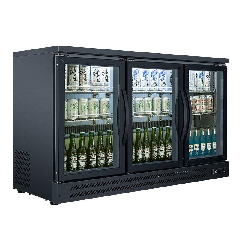 Glass Door Chiller Small Freezer Drinks Cooler Industrial Refrigerator Display Mini bar Fridge