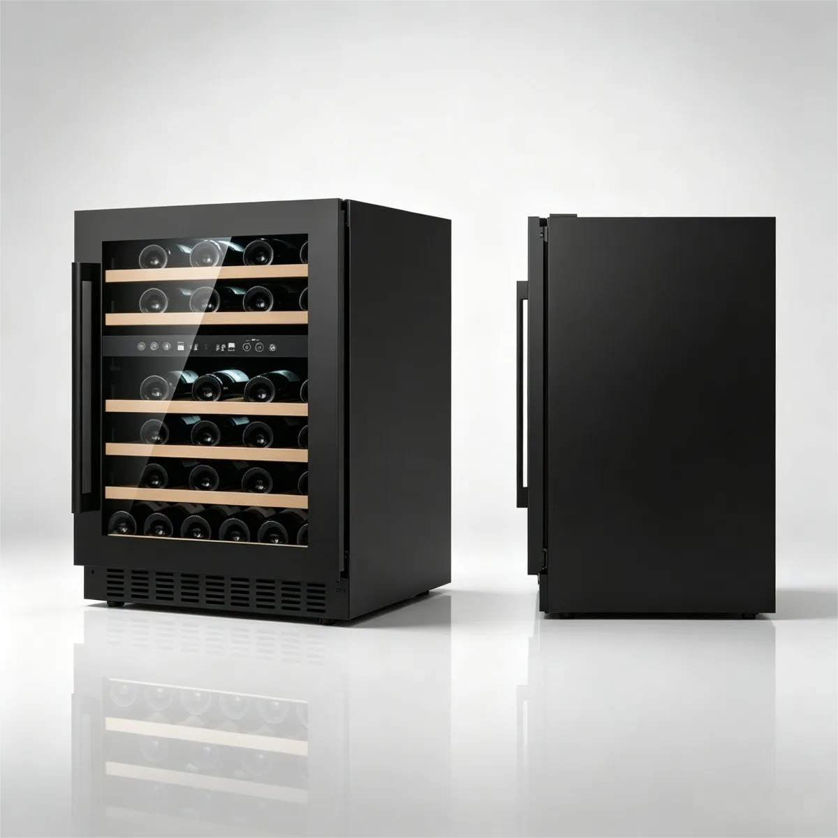 C-Digital Touch Control 215L Vertical Compressor Wine Cooler for Hotel