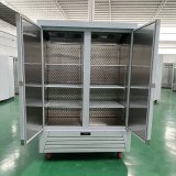Digital Control Double Door Commercial Refrigerator Forced Air Cooling Freezer