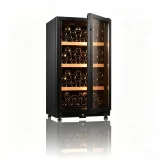 C-185L Direct Cooling Vertical Wine Refrigerator Adjustable Temp 5-20℃ Storage