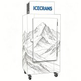 G-Energy Saving Mobile Ice Storage Cabinet for Bar Hotel Use