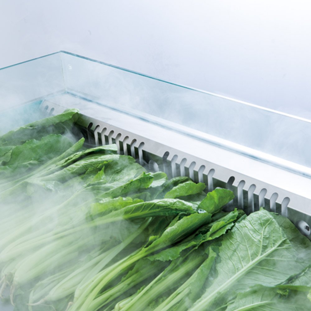 High Cost Performance Professional Table Top Display Freezer Precise Temperature Control Fish Display Table