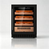 C-Dual Use Freestanding Built-in Cigar Cooler 145L Precise Temp Range 16 to 22 Degrees