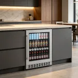 L- Factory Direct Built-in Wine Cabinet Detachable Racks Freestanding Wine Chiller Bulk Supply