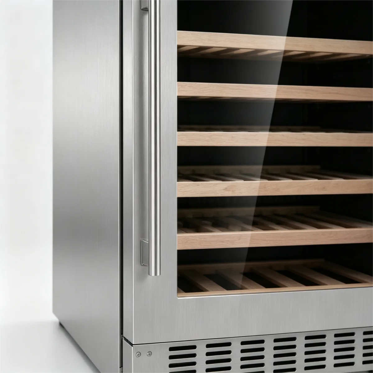 C-Digital Touch Control 215L Vertical Compressor Wine Cooler for Hotel