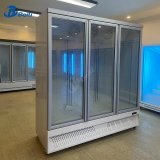 Commercial Beverage Coolers 3 Door Juice Beer Glass Chiller for Drinks