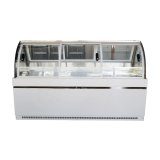 High Efficiency Refrigeration Commercial Display Refrigerators Deli Display Cooler Meat Shop Big Volume