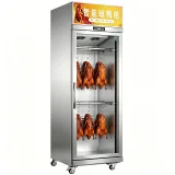 L- Vertical Glass Door Meat Air Drying Cabinet for Roast Chicken Duck