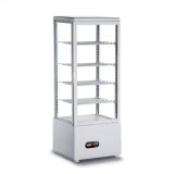 Commercial Large Capacity Vertical Refrigerated Display Cabinet Multi-Tier Shelves Cake Showcase