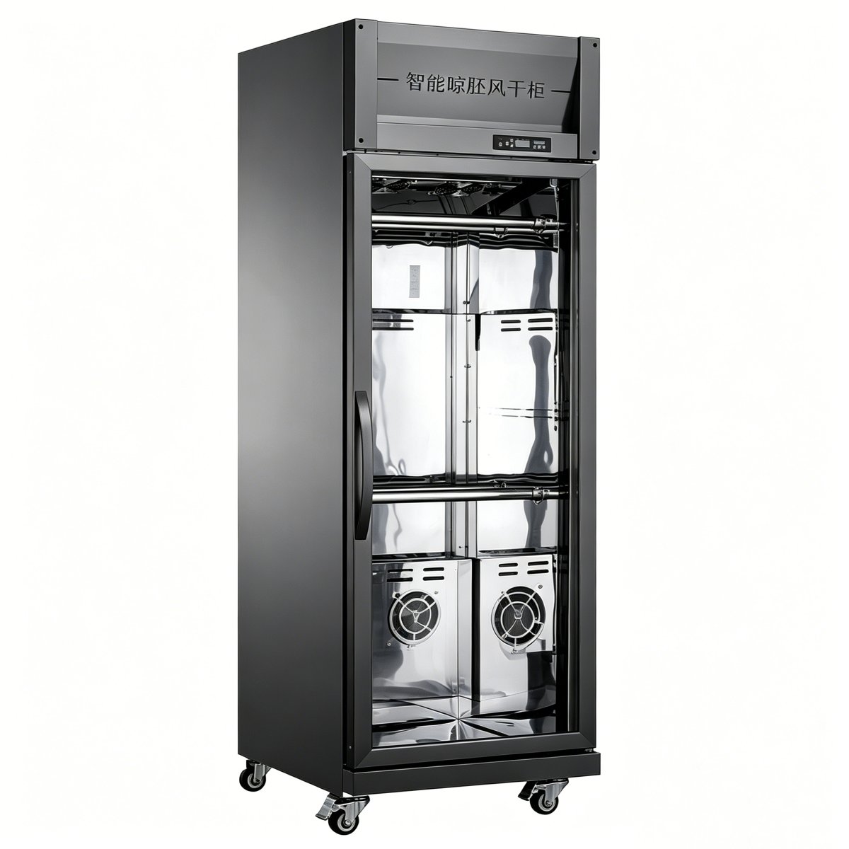 L- Single Glass Door Air Drying Cabinet for Roast Duck Meat Display