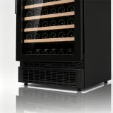 C-425L Vertical Built-in Wine Refrigerator Solid Wood Storage Racks