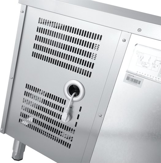 High Quality Sustainable Use Double Pass Showcase Worktable Fridge Ventilated Cooling Refrigerated Chiller Undercounter Freezer