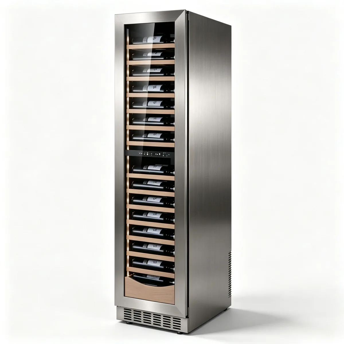 G-JC-385B Sliding Beech Racks Temp Wine Storage Unit