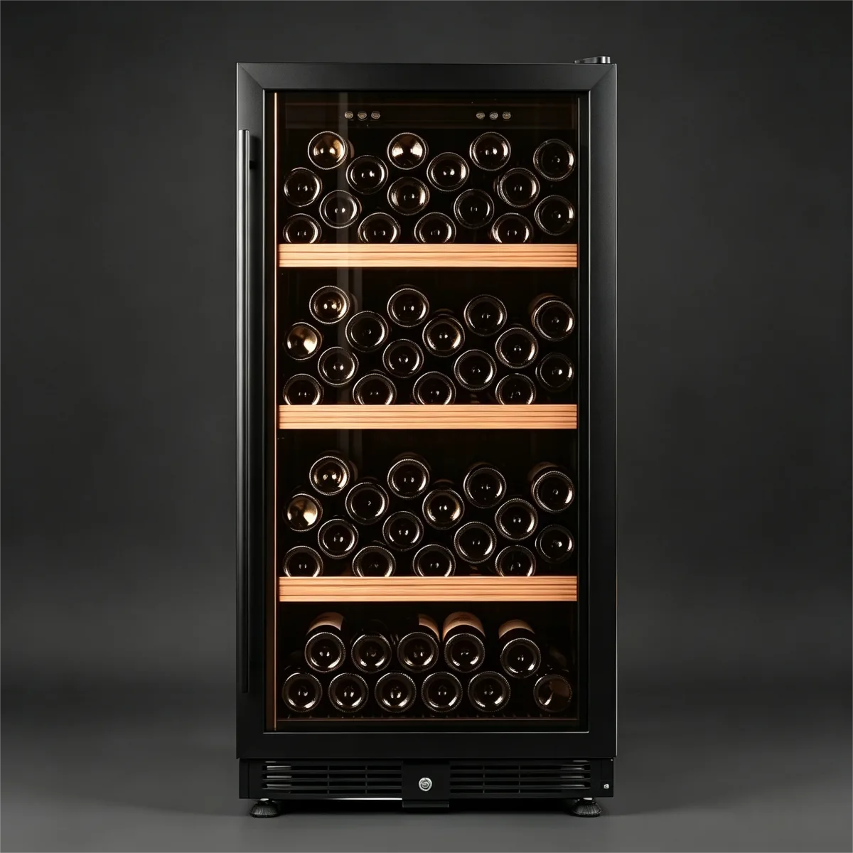 G-JC-185A 185L Built-in & Freestanding Single Zone Wine Cooler