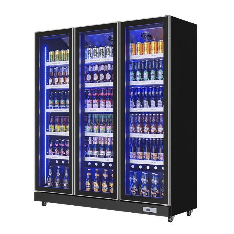 Grocery Store Equipment Frigorifero Cafe Display Fridge Produce Cooler Display